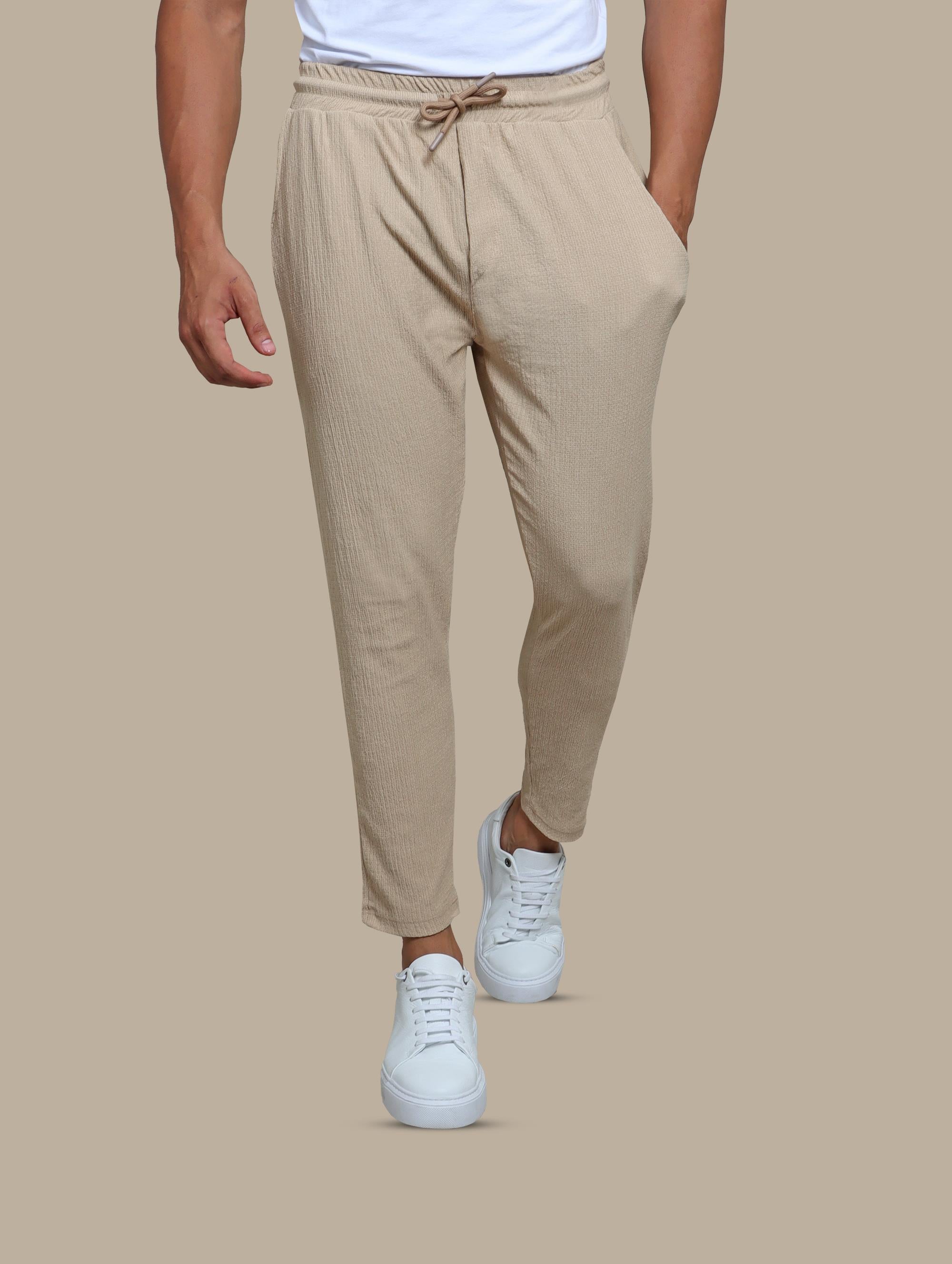 Pant Linen Slim fit | Beige