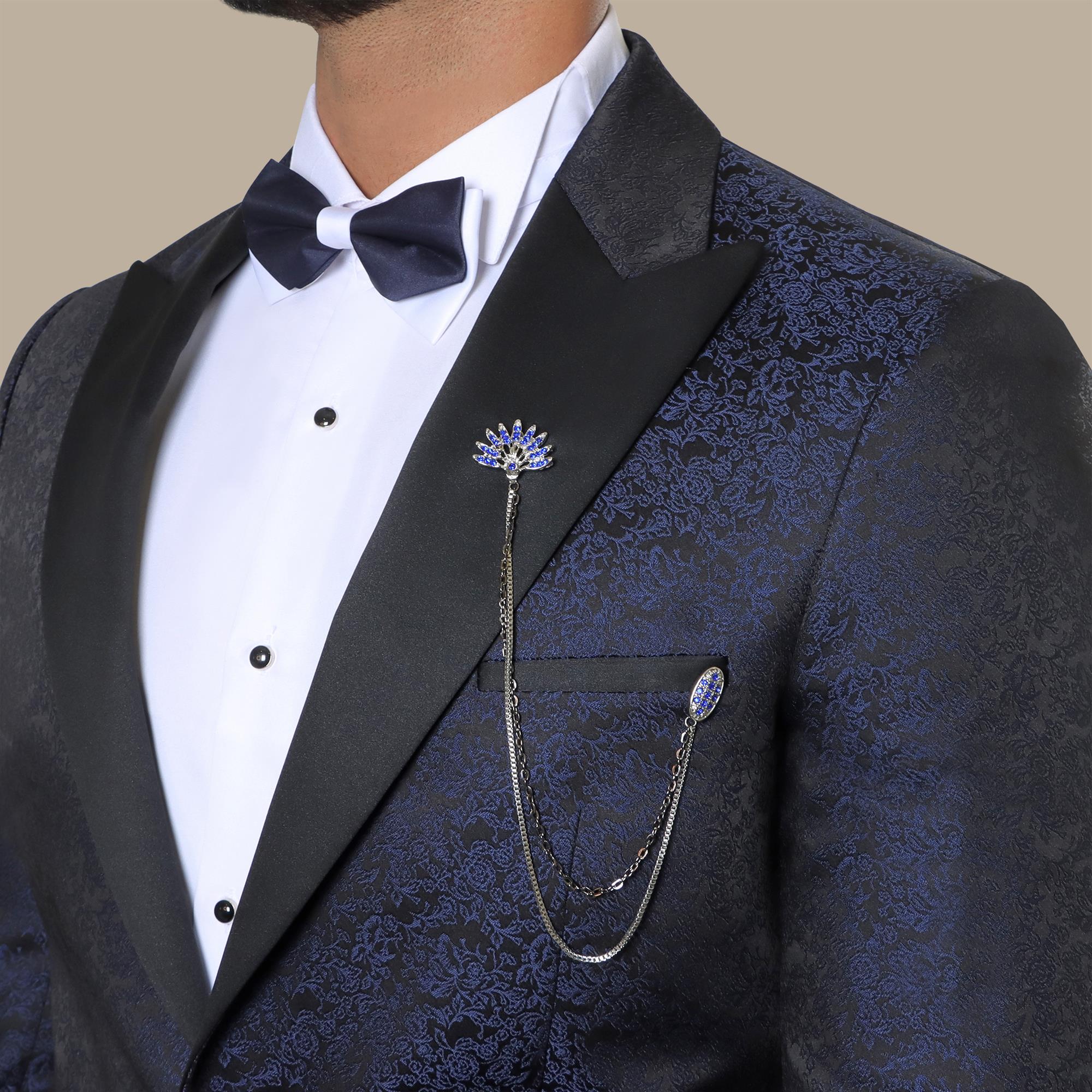 Navy Peak Lapel: Tuxedo FV Special Collection