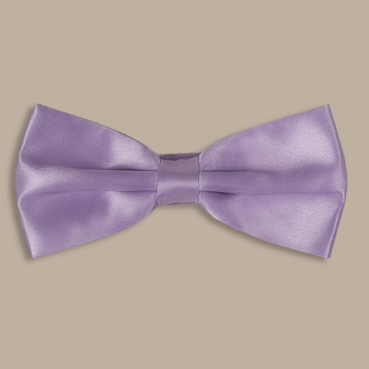 Plain Satin Lilac Bowtie