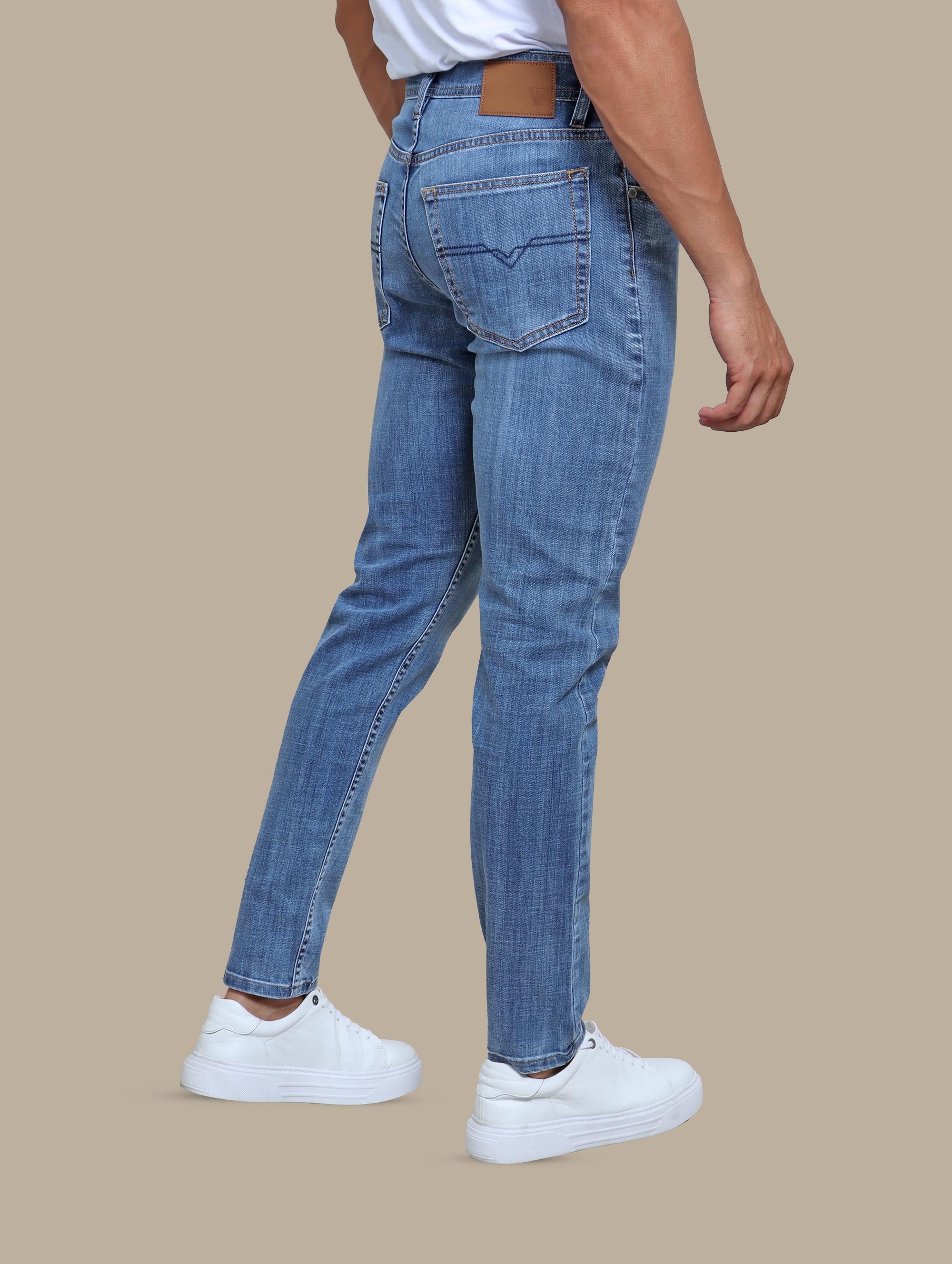 Jeans Basic Slim fit | Light Blue