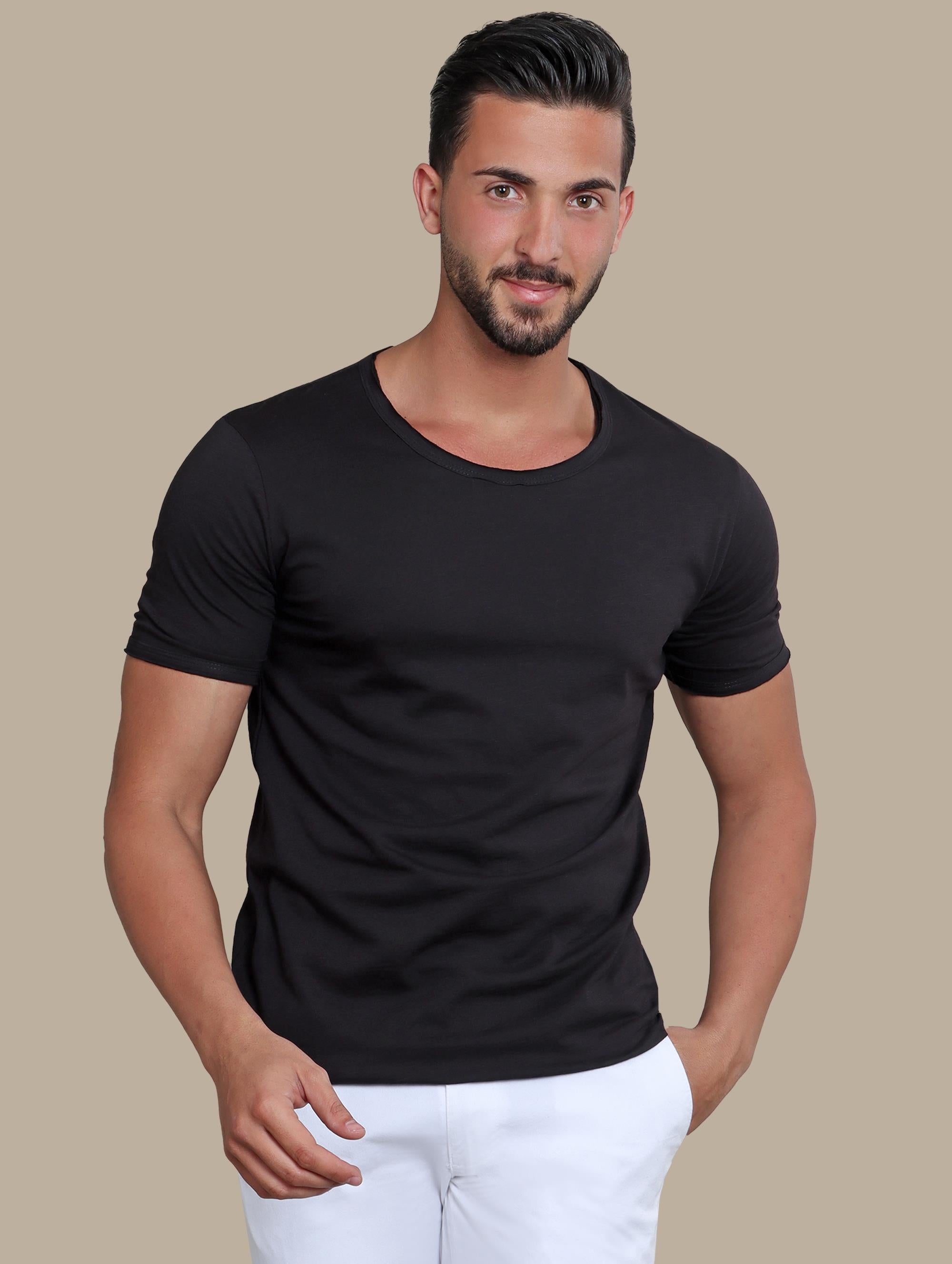 Black Mélange T-Shirt