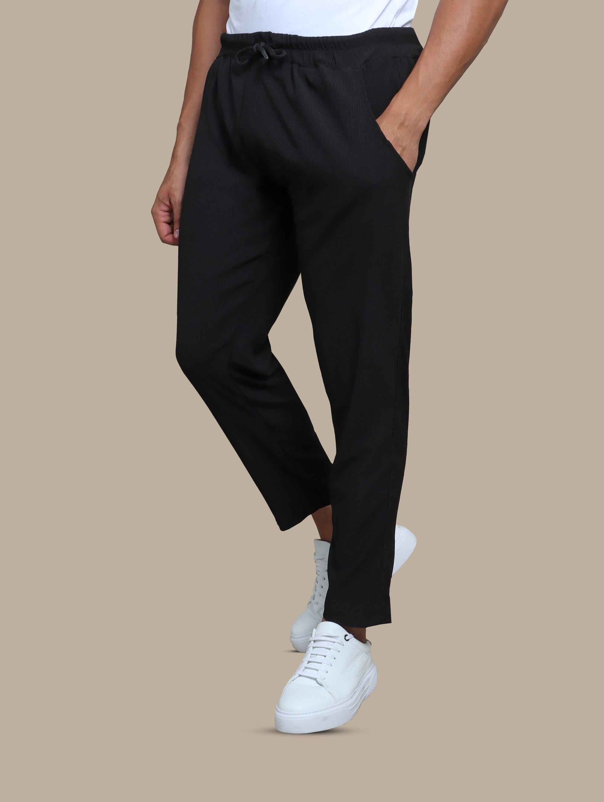 Pant Linen Slim fit | Black