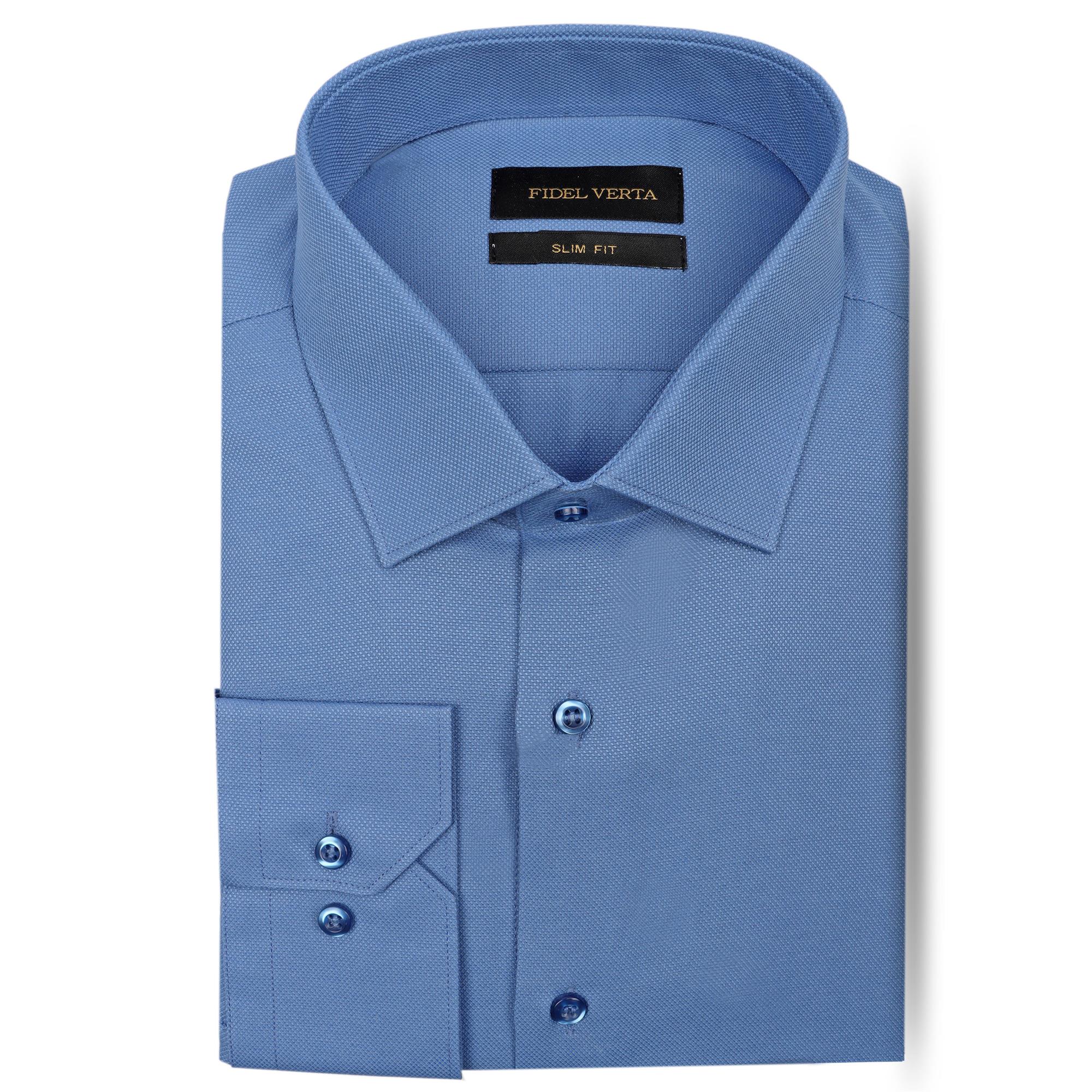 Shirt Oxford Slim | Petrol